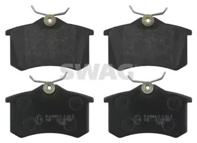 Комплект тормозных колодок, дисковый тормоз SWAG купить